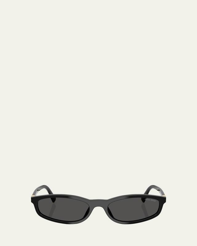 MU A06SF Oval Sunglasses